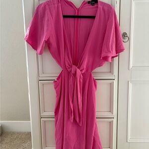 Lulu's Vibrant Pink Dress